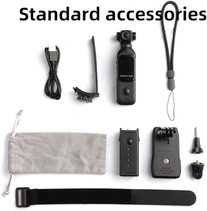 True 4K Pocket Vlog Camera Kits with 128GB TF Cards