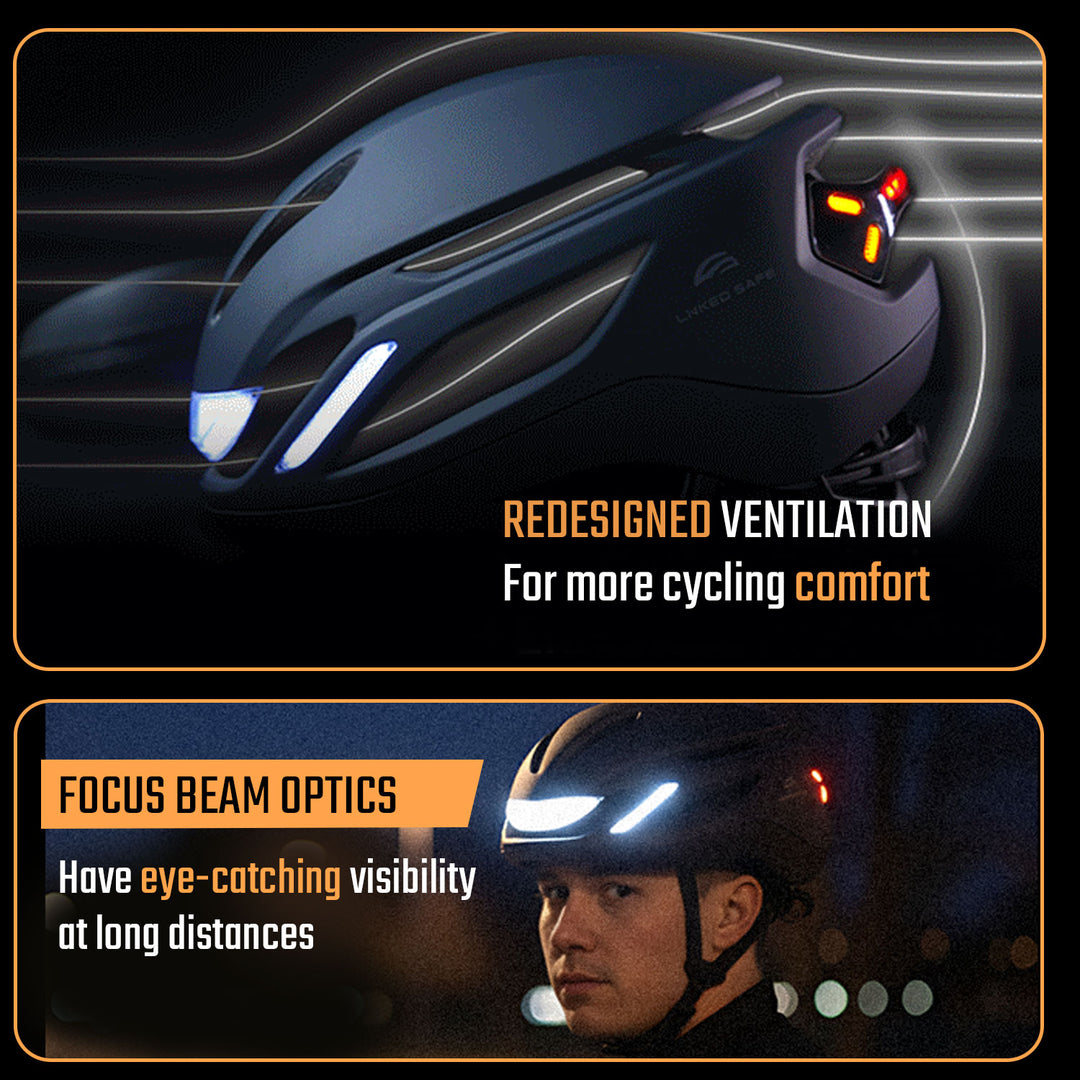 Linkedsafe Ultra Smart Bike Helmet