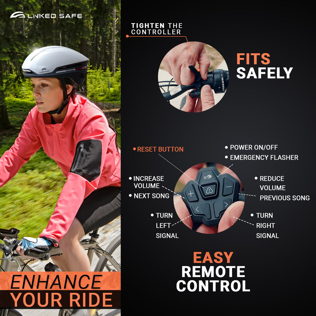 bike helmet next day delivery Linksafe Smart Cycling Helmet – Asievie