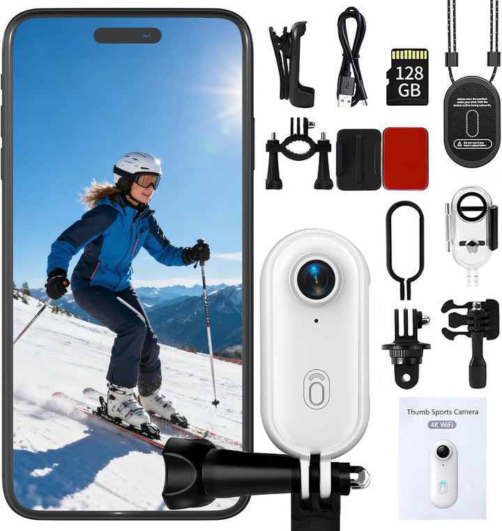 4K Mini Bicycle Camera 128GB