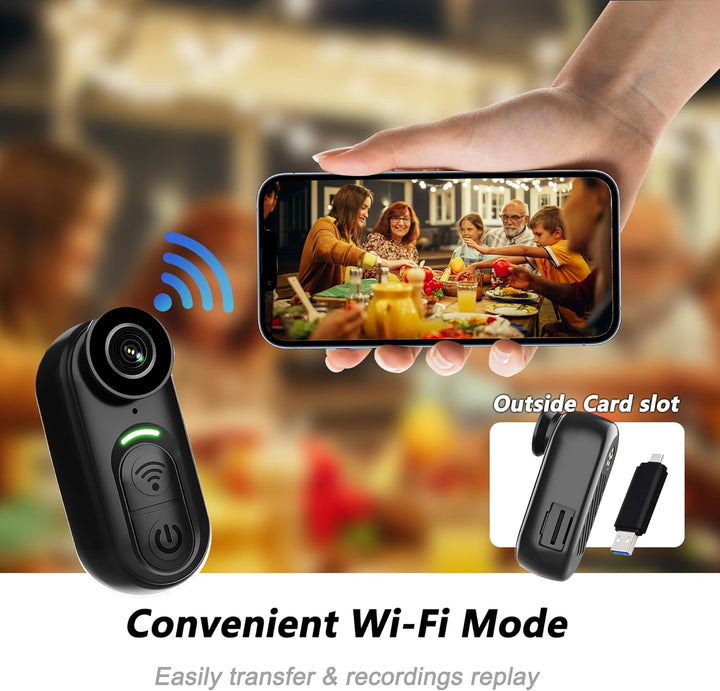 Mini Bicycle Camera 128GB