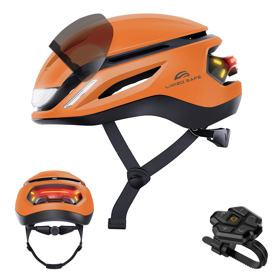 50 55cm bike helmet Linkedsafe Ultra Smart Bike Helmet – Asievie