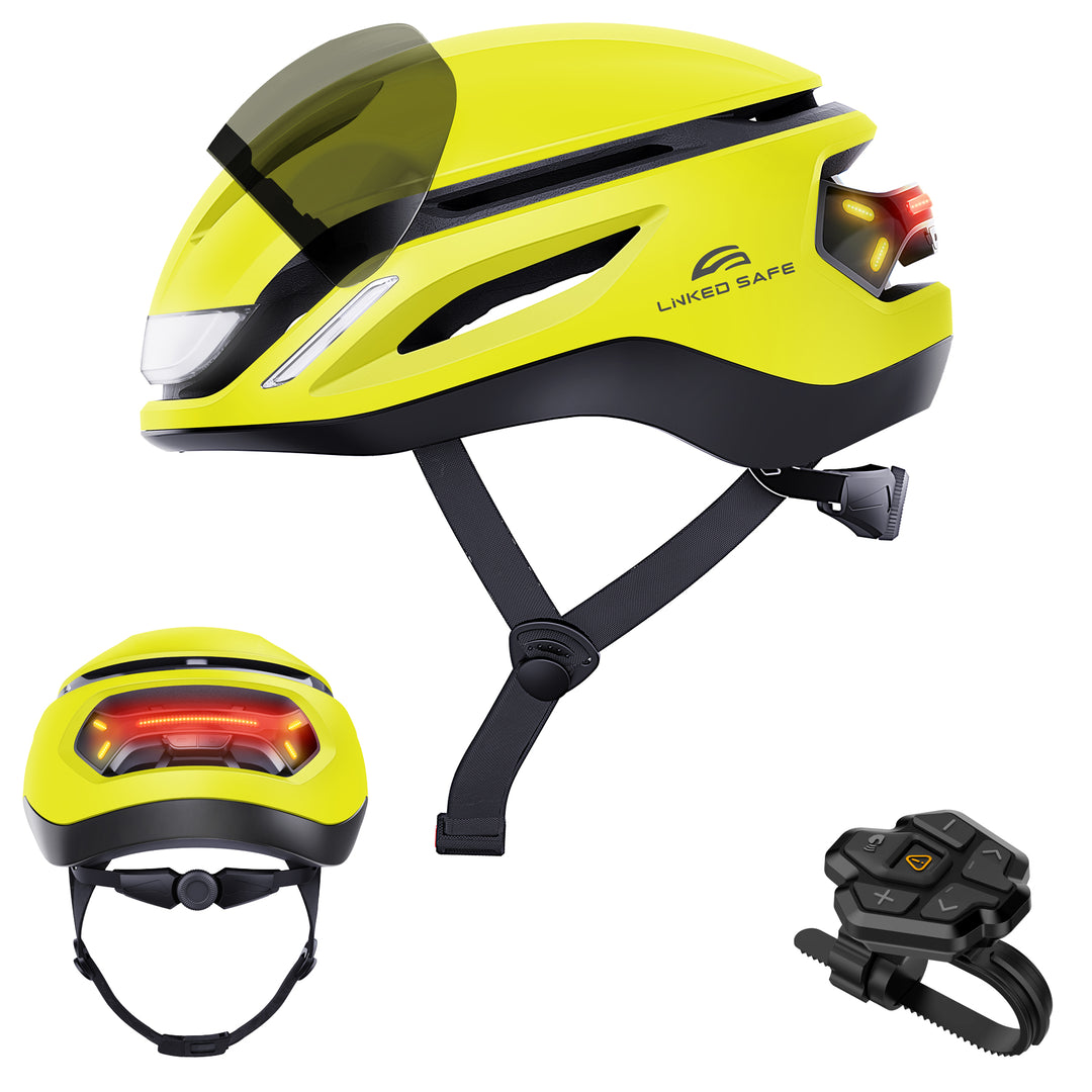 50 55cm bike helmet Linkedsafe Ultra Smart Bike Helmet – Asievie